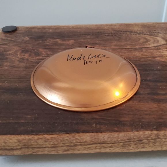 Greek Parthenon Copper Wall Plates Painted Enamel Ancient Art - Picture 6 of 9